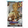 Hilloly 30 CM Figurine Groot Articulée,Groot Ornament,Figurine Super Héros,Figurine Groot Articulée,Groot Jouet à Collectionn