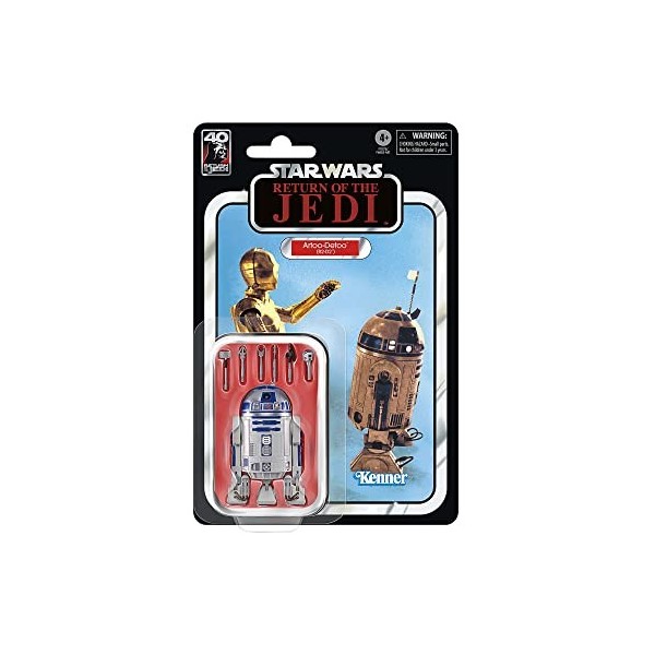 Star Wars The Black Series, Artoo-Detoo R2-D2 , Star Wars : Le Retour du Jedi, 40e Anniversaire, Figurine de 15 cm