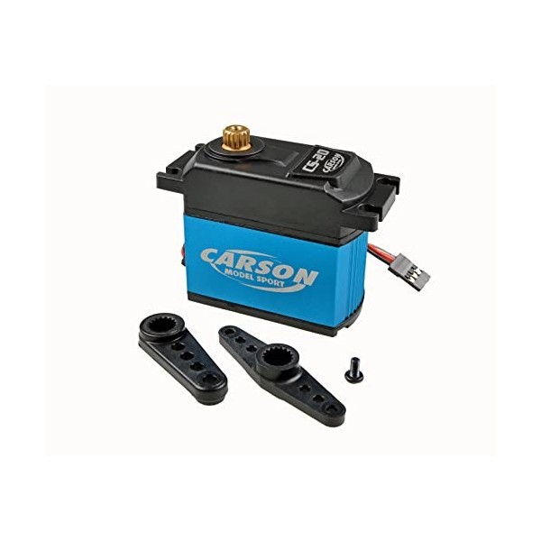 Carson CS-20-connecteur 20Kg / JR-Accessoires pour Voitures télécommandées, servomoteur, Direction Puissant et servo, modélis