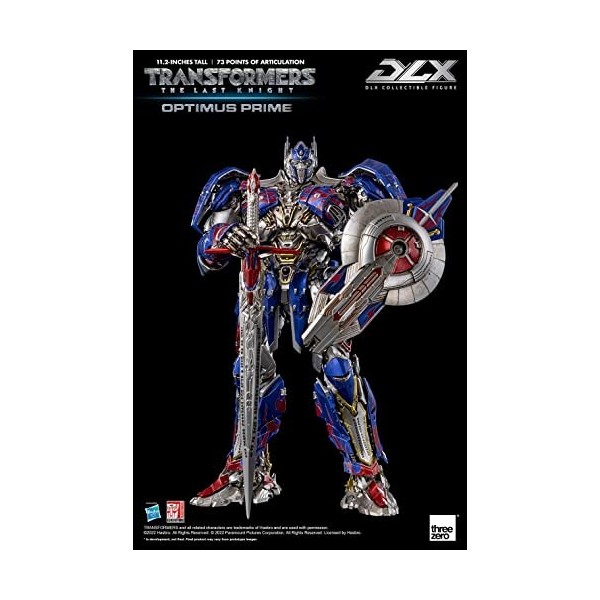 ThreeZero - Transformers - Last Knight Optimus Prime Premium Scale Figure Net 