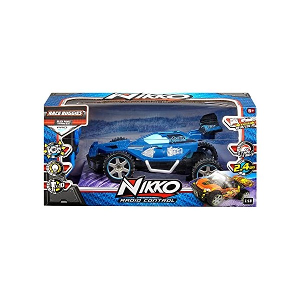 Voiture télécommandée Nikko RC Race Buggies 10044 - Bleu - Pour