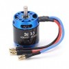 VGEBY Moteur sans Balais, Résistant à lusure Durable Hobbyhh 2835 1200KV Moteur sans Balais en Métal Durable Compatible pour