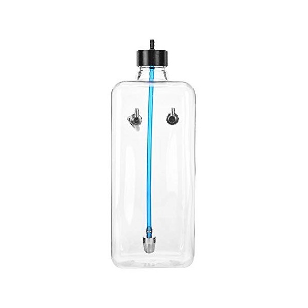 DeWin Réservoir de Carburant RC, Pièces Accessoires de Modèle de Télécommande, Réservoir dhuile en Plastique Transparent, po