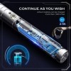 Wisbecost Lightsaber, RGB-LED 7 Couleurs Sabre Laser avec Poignée en Métal, 1 Ensembles de Soundfonts de Combat Simulés, Cade