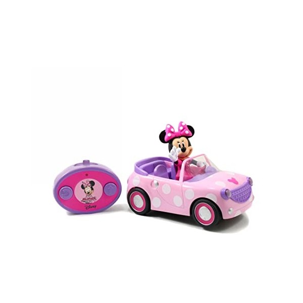 Jada - Véhicule Radiocontrol Minnie Roadster, 19 cm, Couleur 253074001 