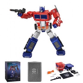 Robosen Édition Élite de Optimus Prime Transformer : Contrôlé par la Voix et lapplication, interactif, Robot Convertible ins