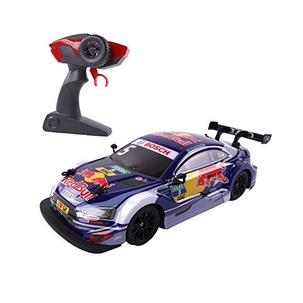 Turbo Challenge - Audi Red Bull Racing - RC Prestige - 096016 - Voiture Télécommandée - Bleu - 1/16 - Piles Non Incluses - Pl