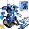 Yerloa Robot Programmable Jouet Garcon 8 Ans, Robot Telecommande Garcon Jeux de Construction Enfant 8 Ans, Robots électroniqu