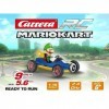 Carrera RC Mario Kart Mach 8 avec figurine de Luigi – Véhicule radiocommandé avec batterie rechargeable – Jouet pour enfants 