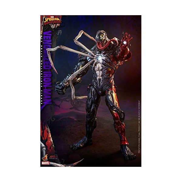 Hot Toys Iron Man Venomized 1:6 - Spider-Man de Marvel : Maximum Venom