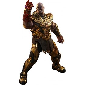 Hot Toys - Thanos 1:6 – Version endommagée de Combat – Avengers : Endgame, Multicolore
