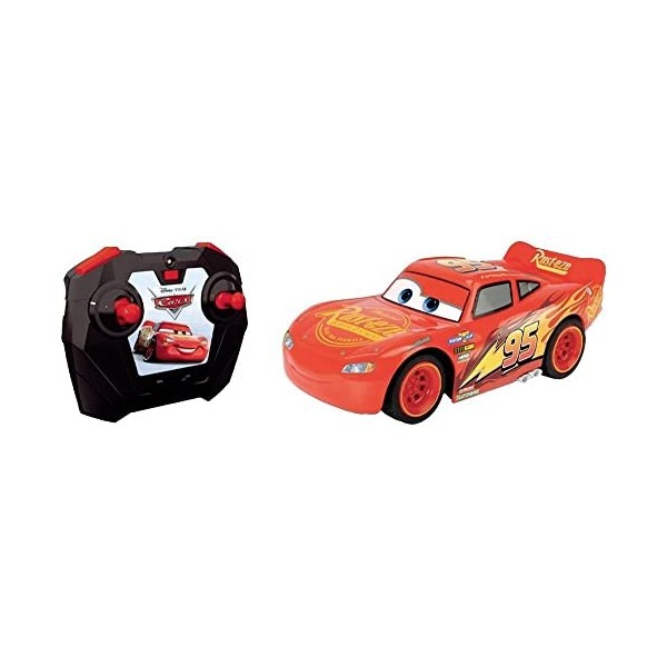 Jada RC Cars 3 Lightning McQueen Turbo Racer