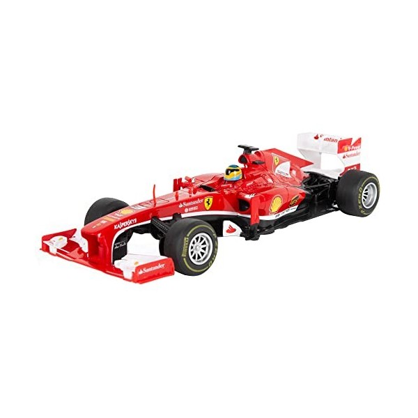 KandyToys Télécommande Ferrari F138 sous Licence Officielle | Modèle 1:18sc 27,145 MHz | Voiture télécommandée