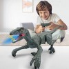 WEEFEESTAR Jouets dinosaures télécommandés pour garçons, jouets dinosaures électroniques réalistes qui marchent et rugissent 