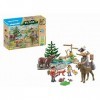 Playmobil 71403 Animaux de la forêt dAmérique du Nord - Gamme Wiltopia avec Plus de 80% de matériaux recyclés ou biosourcés 