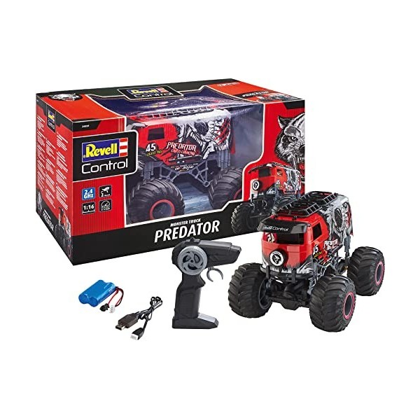 Revell Control 24559 - Monster Truck radiocommandé "PREDATOR" RC