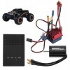 RC 7200KV Jeu de moteur sans balais à couple élevé durable haute efficacité 25 A ESC Set pour voiture télécommandée 1/16 1/18