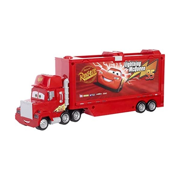 Disney Pixar Cars Track Talkers Chat & Haul Mack, HHM33, Rouge