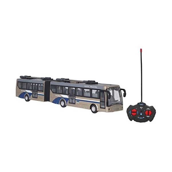 Bus télécommandé, Autobus Scolaire RC à Léchelle 1:48, Jouet de Bus de Ville à Mouvement Complet, Véhicules électroniques de