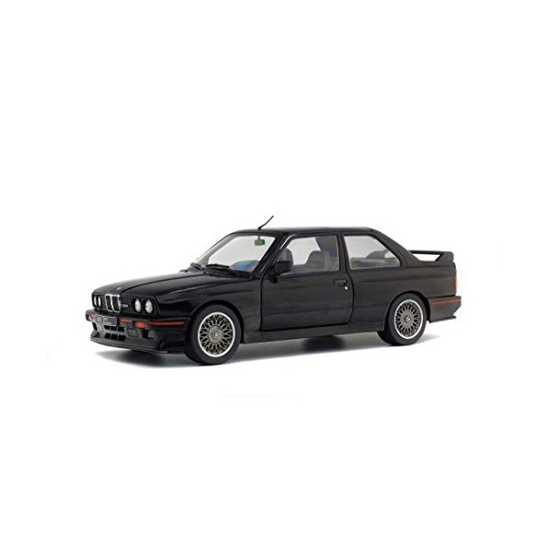 SOLIDO - Bmw - M3 E30-1990 Voiture Miniature de Collection, 1801501, Noir