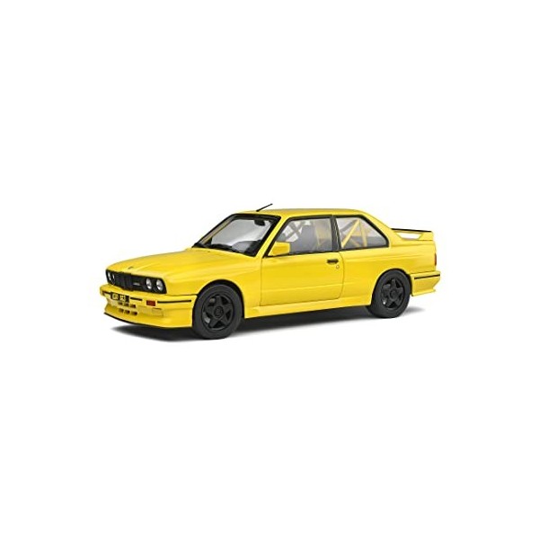 SOLIDO - Bmw - M3 E30-1990 Voiture Miniature de Collection, 1801501, Noir