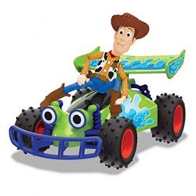 Dickie - Toy Story 4 - Buggy Radio Commandé Woody - Echelle 1/24ème - Fonction Turbo - 203154001
