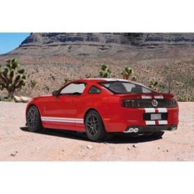 Jamara Ford Shelby GT 500 Deluxe Voiture 40 MHz 1/14 Rouge