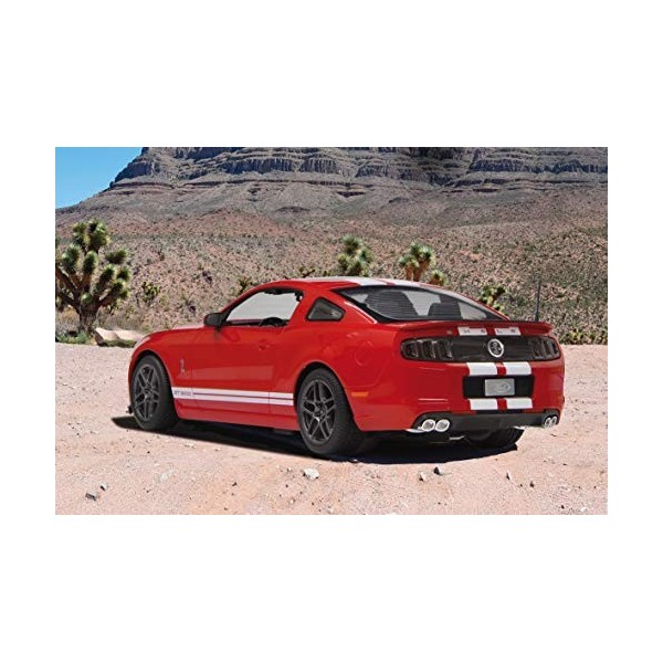 Jamara Ford Shelby GT 500 Deluxe Voiture 40 MHz 1/14 Rouge