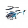 Carson 500507173 Easy Tyrann 280 2.4G 100% RTF Bleu - RC Heli, Hélicoptère télécommandé, Modèle Robuste RTF Ready to Fly po