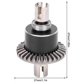 VGEBY Différentiel et boîte de Vitesses RC, Kit dengrenage de Diff en métal 1/14 Compatible avec la Voiture télécommandée WL