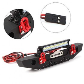 Pare-Chocs RC en métal, Accessoire de Pare-Chocs Avant anticollision Disponible pour TRX4 Axial SCX10 90046 1/10 Voiture sur 