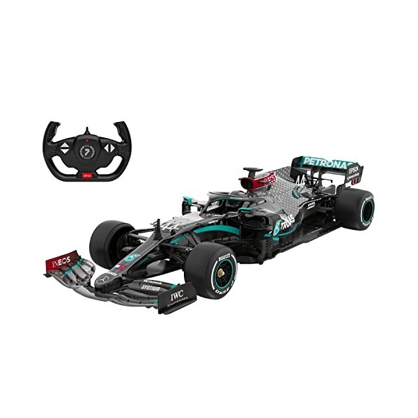 Turbo Challenge - Mercedes AMG F1 W11 EQ - RC Prestige - 095619 - Voiture Télécommandée - Noir - 11/18 - Piles Non Incluses -