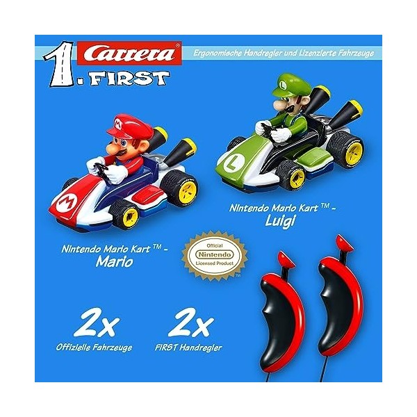 Carrera- Nintendo Mario Kart, 20063028, Coloré