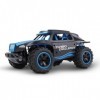 TURBO CHALLENGE - Tout Terrain - Cross X-Rider - 091203 - Voiture Télécommandée - Noir - 1/18 - Batterie Rechargeable et Pile