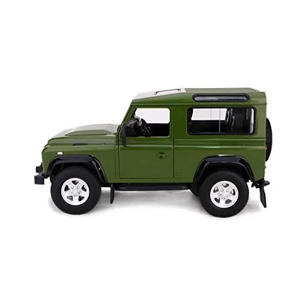 Toyland® Télécommande Land Rover Defender à léchelle 1:24 Verte 