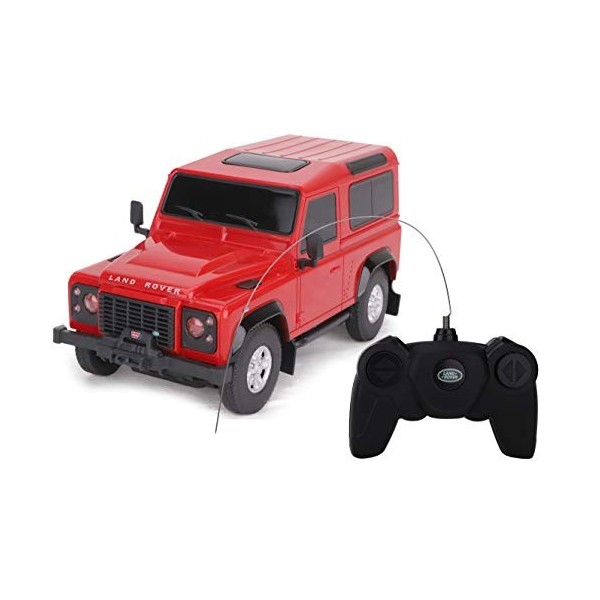 Toyland® Télécommande Land Rover Defender à léchelle 1:24 Verte 