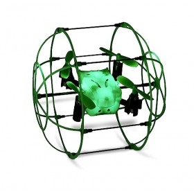 Carson 500507175 X4 Cage Copter Autostart, 2.4G 100% RTF-100% prêt à Voler, télécommandé, RC, Batteries et radiocommande incl