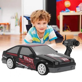 Keenso 1:24 RC Car Toy, Rechargeable Puissant 2.4G Télécommande 4WD Véhicule Jouet RC Drift Car Accessoire