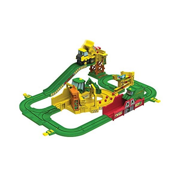 JOHN DEERE 46940 Johnny Tracteur Big Loader Kit de jeu avec dinnombrables possibilités de découverte pour samuser sans fin,