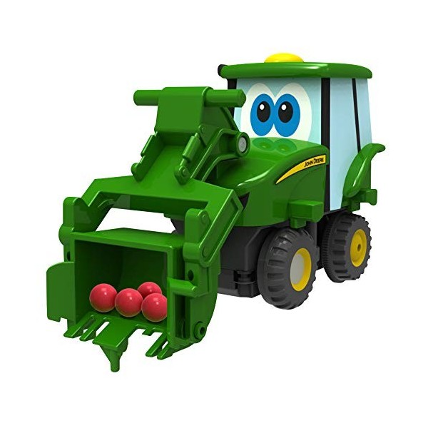 JOHN DEERE 46940 Johnny Tracteur Big Loader Kit de jeu avec dinnombrables possibilités de découverte pour samuser sans fin,