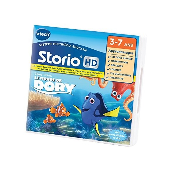 VTech Pixar Nemo Jeu HD Storio Le Monde DE Dory, 274905