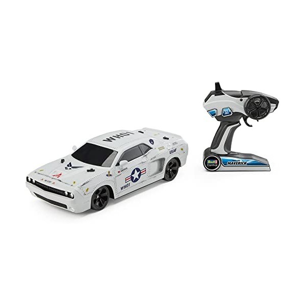 Revell Control 24473 Voiture de Drift Maverick, Argent