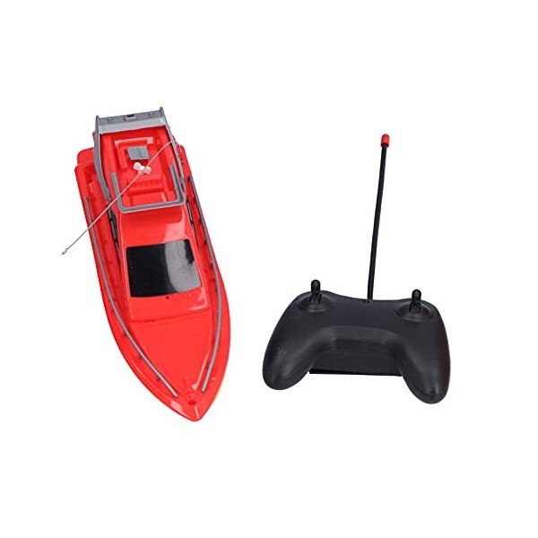 Bateau Telecommandé pour Adultes et Enfants, 2,4 GHz Bateau Radiocommandés Jouet Bateau de Course, 4 Canaux Haute Vitesse RC 