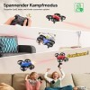 Tomzon mini drone pour enfants débutants, avion télécommandé avec mode combat, RC quadricoptère 24min de vol long, 360° prote