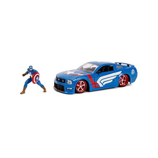 Jada Toys Marvel - Captain America Ford Mustang GT - 1:24