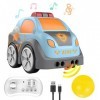 OBEST Voiture à Distance pour Enfants, Voiture Jouet Inductive, avec Suivi Automatique/évitement dobstacles/Fonction de Traj