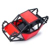 RC Cage à roulettes pour Voiture 1/10 RC Crawler SCX10 SCX10 II 90046 Rouge