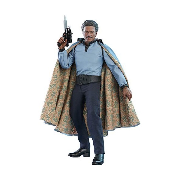 Action Figure Hot Toys 1/6 Lando Calrissian - Star Wars: L'Impero Colpisce Ancora. Figura Da Collezione Di Alta Qualità, Per Collezionisti Adulti (14+). Edizione 40° Anniversario.