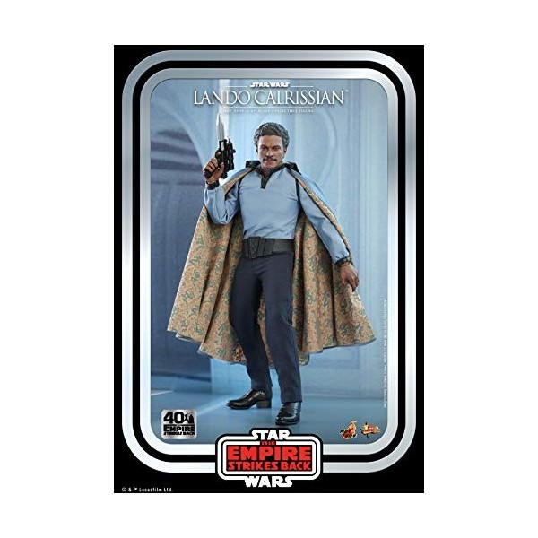 Hot Toys 1:6 Lando Calrissian - Star Wars : lempire Strikes Back, Multicolore