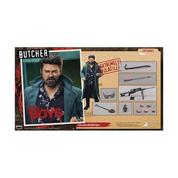 Star Ace Toys - Boys Season 1 Billy Butcher 1/6 Coll Action Figure Net 